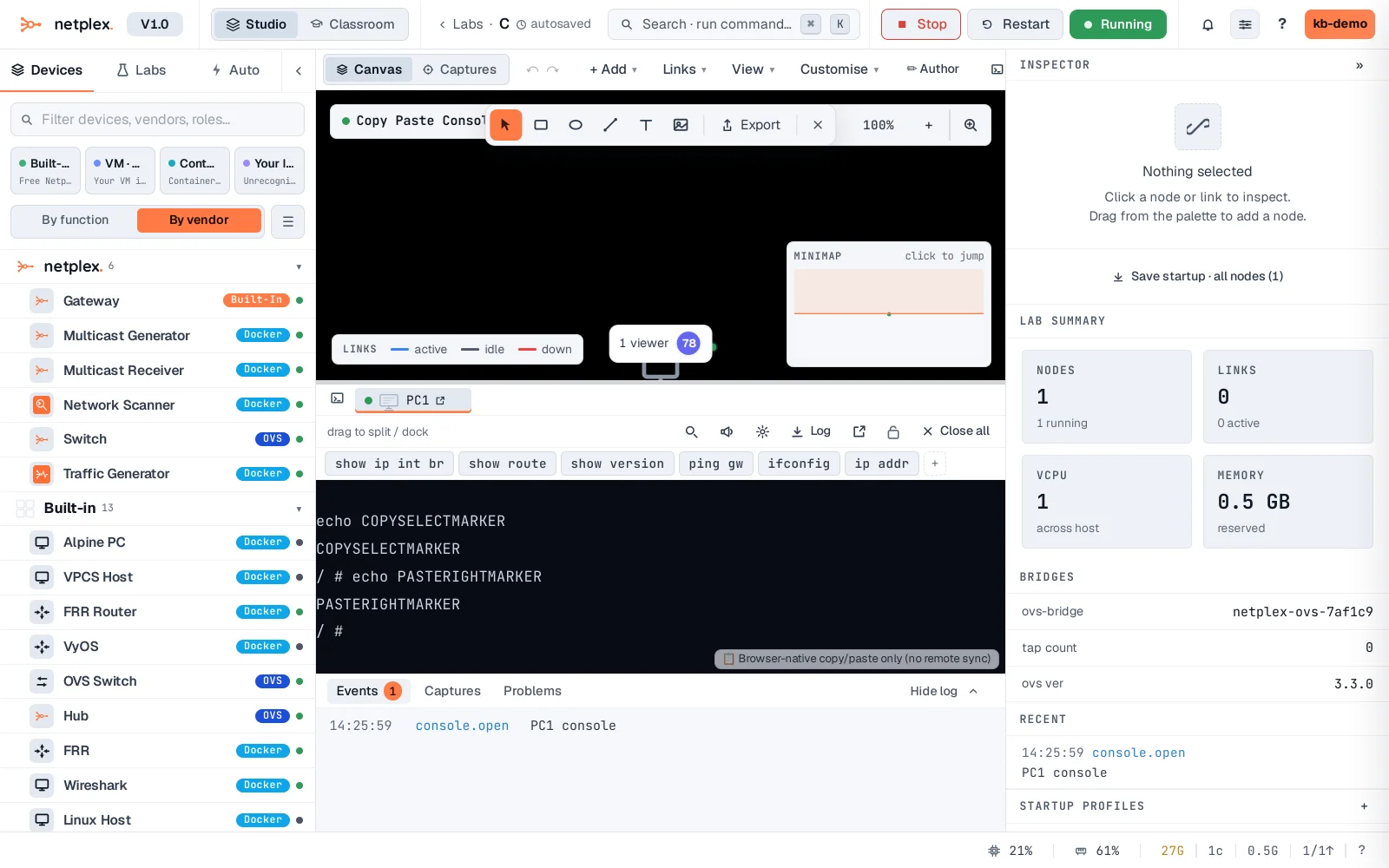 Step 2: Copy and paste in shell consoles